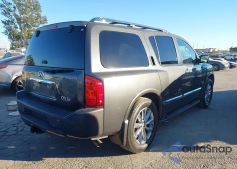 2010 Infiniti Qx56 z USA, uszkodzony, nr VIN 5N3ZA0NC2AN900011